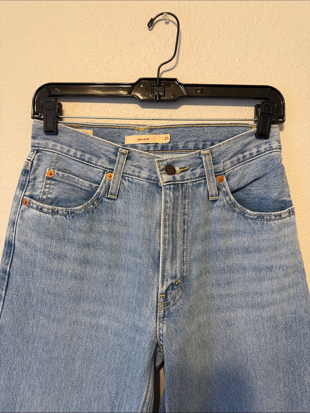 Levi's Light Blue Straight Leg Dad Jeans - Picture 3 of 7